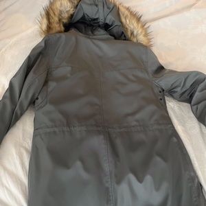Never-worn S13 New York faux fur hooded coat